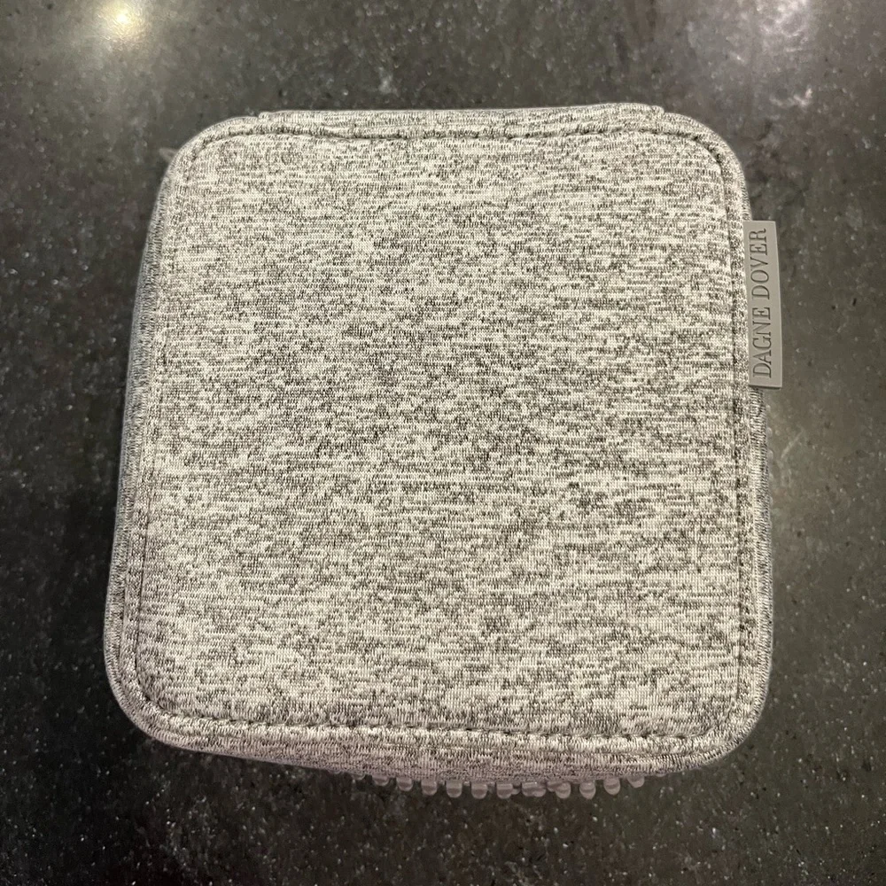 Dagne Dover Heather Gray Compact Tech Case